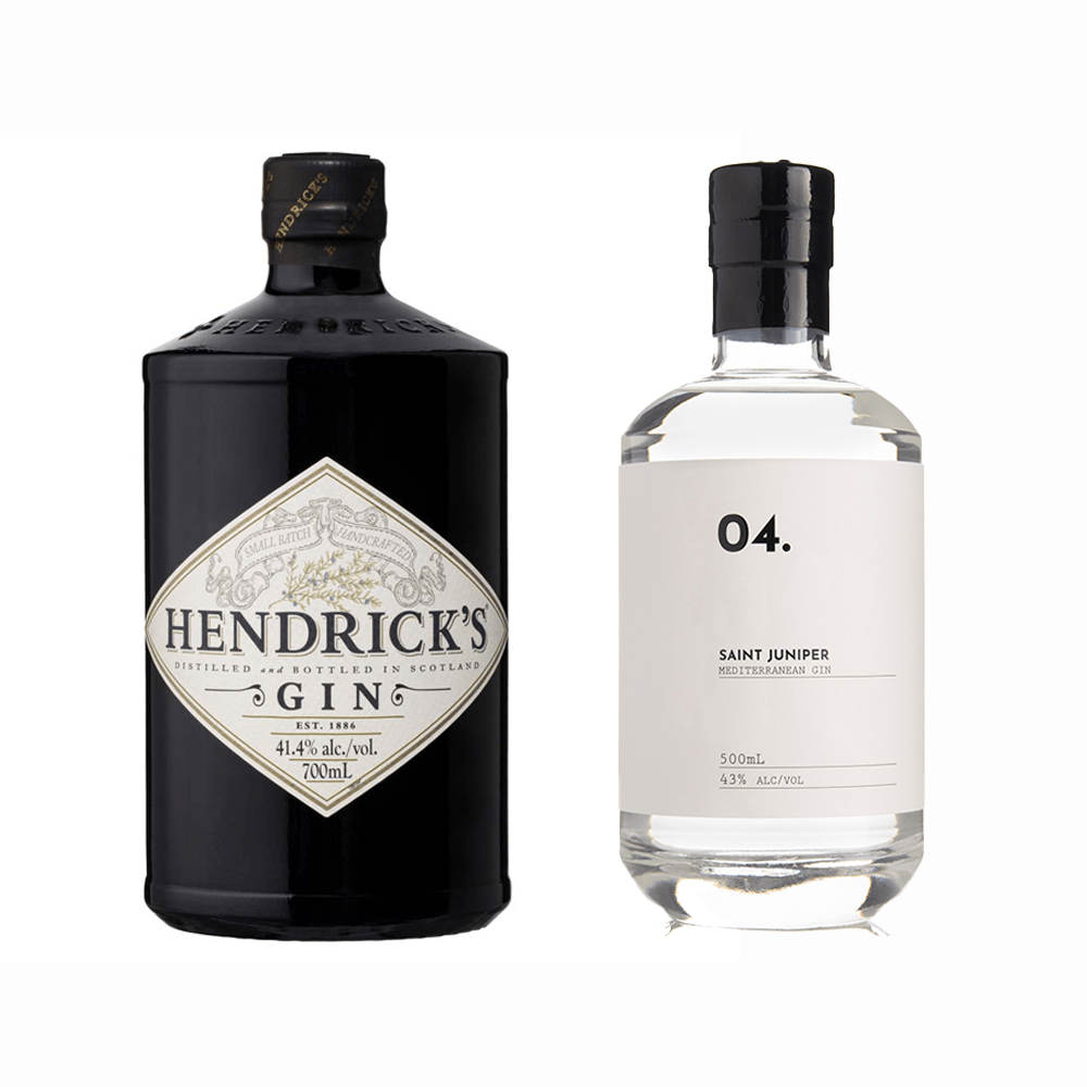Buy Four Pillars Hendricks & Saint Juniper Mediterranean Gin Bundle at Secret Bottle