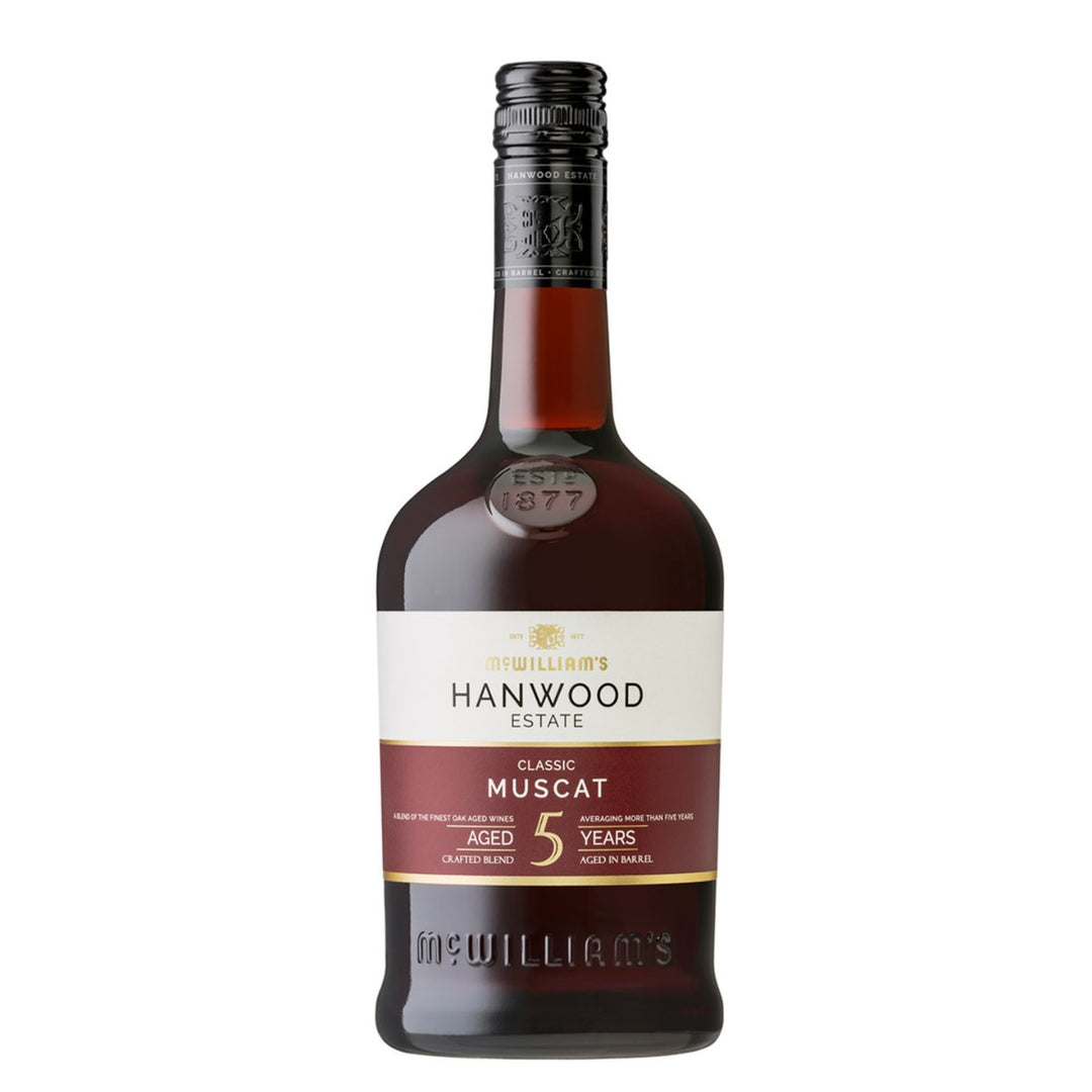 Buy McWilliam's McWilliam's Hanwood Estate 5 Year Old Classic Muscat (750mL) at Secret Bottle