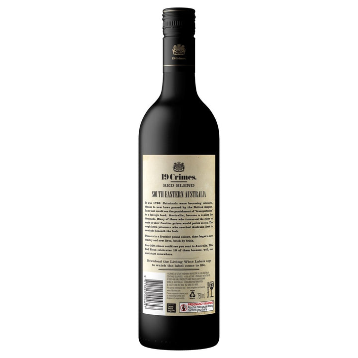 Buy 19 Crimes 19 Crimes Red Blend (750mL) at Secret Bottle