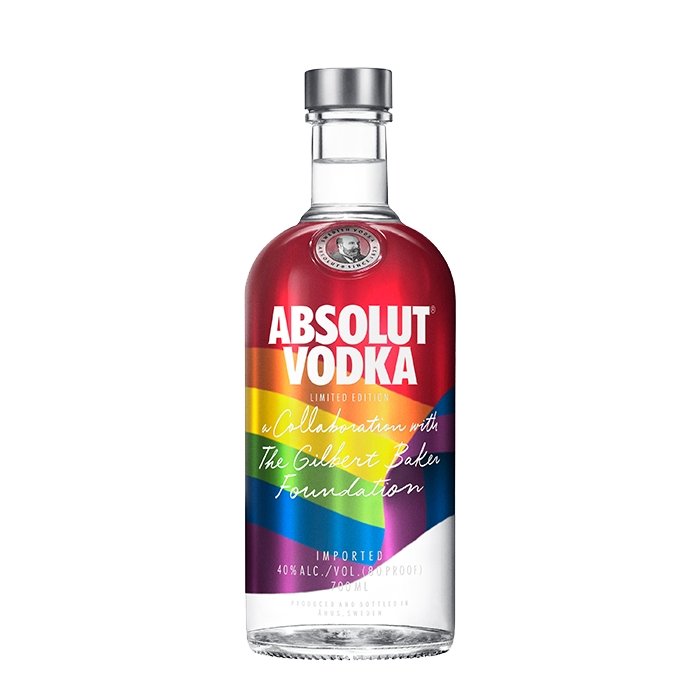 Buy Absolut Absolut Vodka Rainbow (700mL) at Secret Bottle