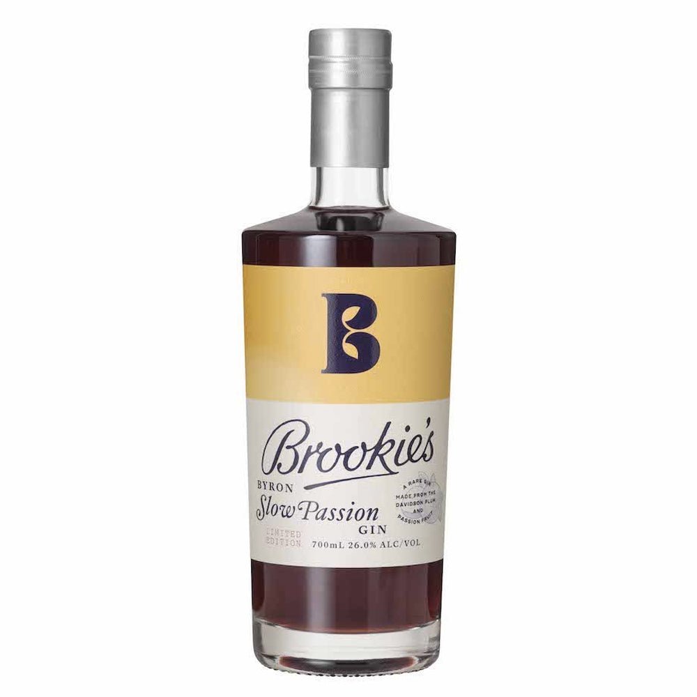 Buy Cape Byron Distillery Brookie’s Byron Slow Passion Gin (700mL) at Secret Bottle