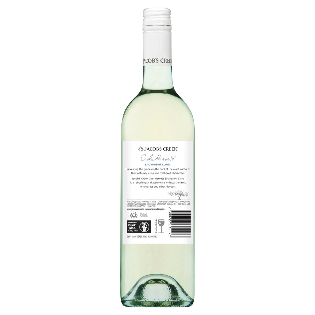 Buy Jacob's Creek Jacob's Creek Cool Harvest Sauvignon Blanc (750mL) at Secret Bottle