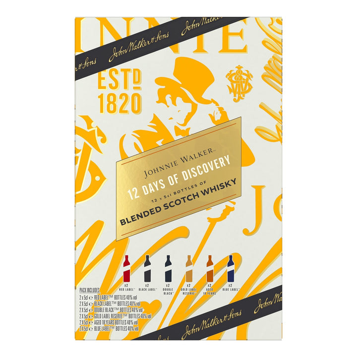 Buy Johnnie Walker Johnnie Walker 12 Days of Discovery Whisky Advent Calendar at Secret Bottle