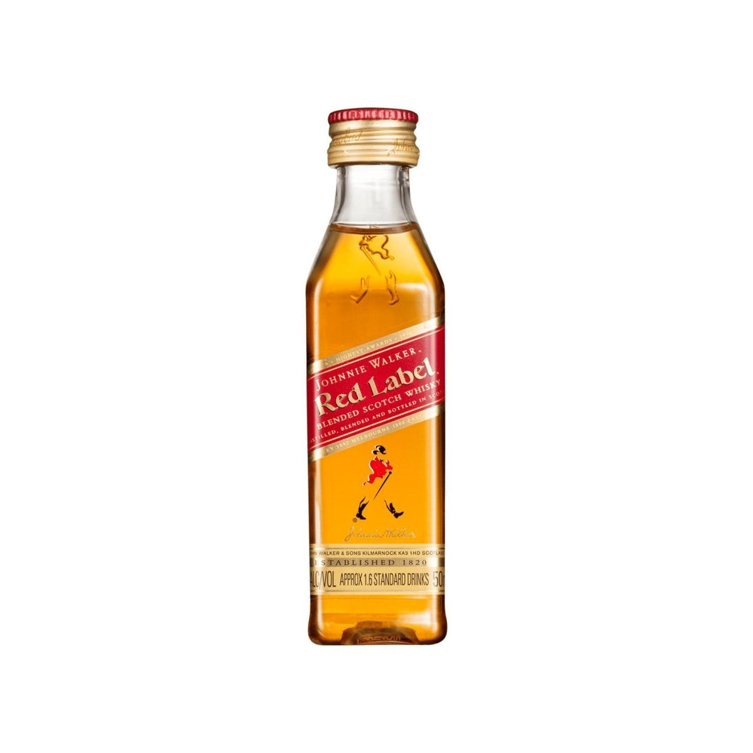 Buy Johnnie Walker Johnnie Walker Red Label Miniature (50mL) at Secret Bottle