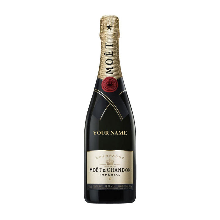 Buy Moët & Chandon Personalised Moët & Chandon Brut Champagne (750mL) at Secret Bottle