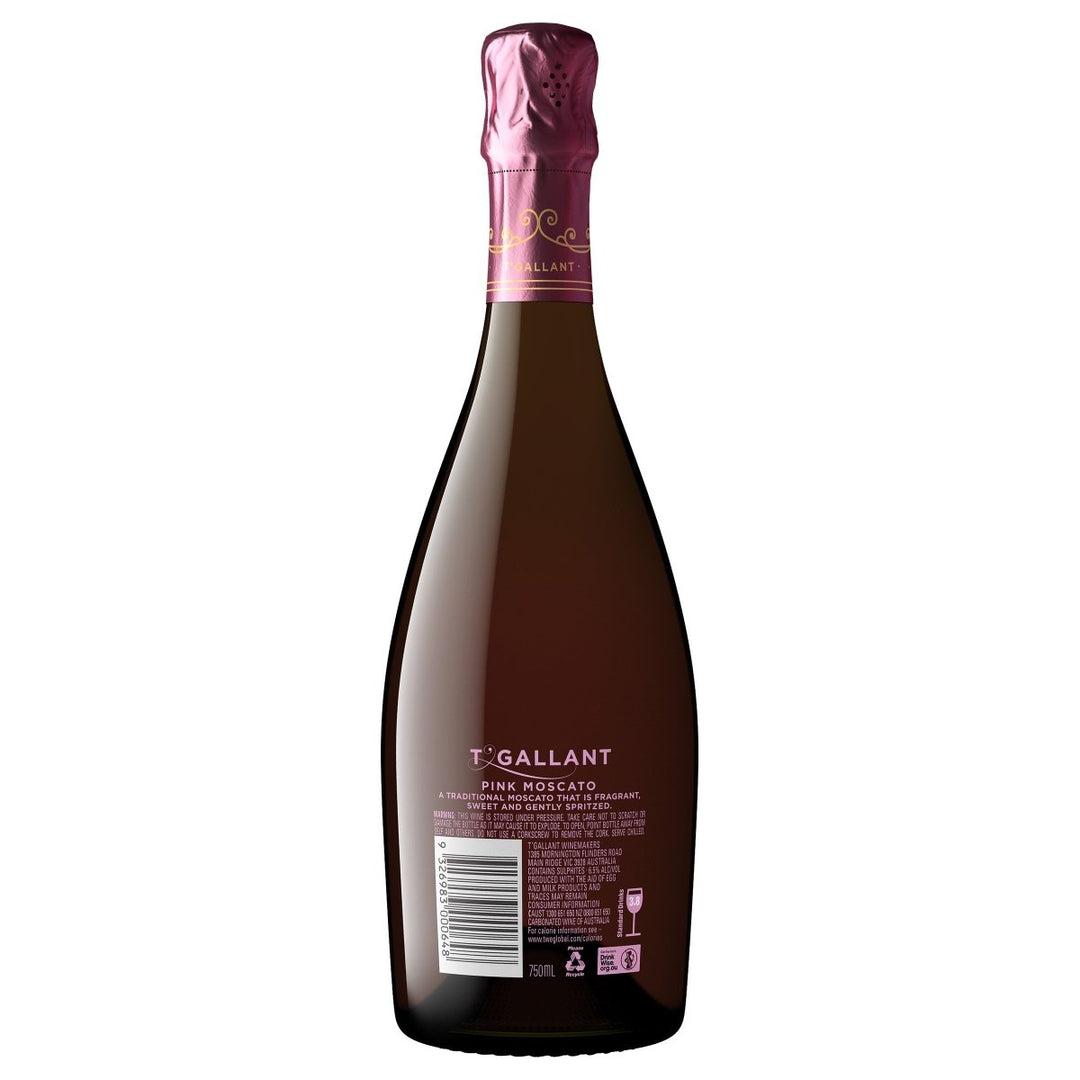 Buy T'Gallant T'Gallant Sparkling Pink Moscato NV (750mL) at Secret Bottle