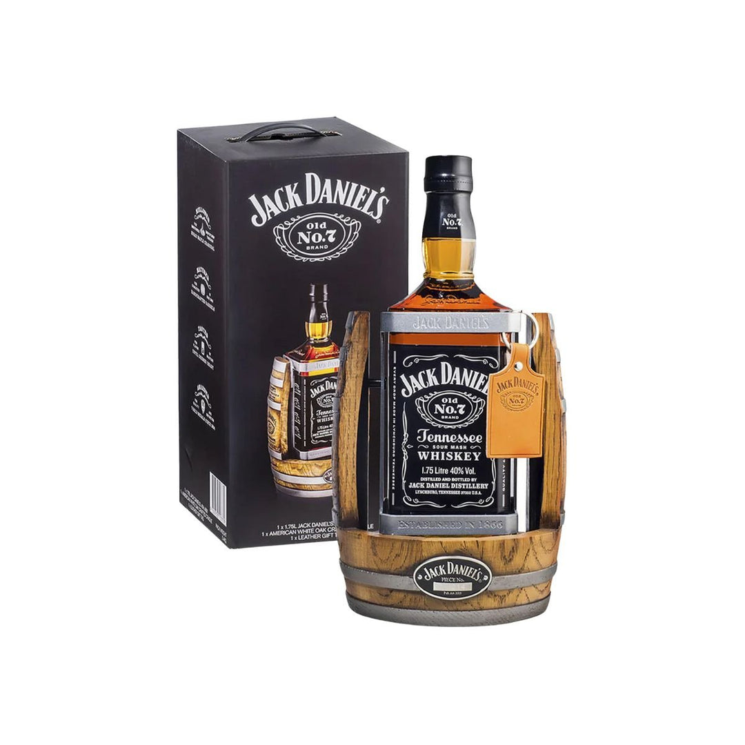 Buy Jack Daniels Jack Daniel's Tennessee Whiskey Barrel with Cradle (1750ml) at Secret Bottle