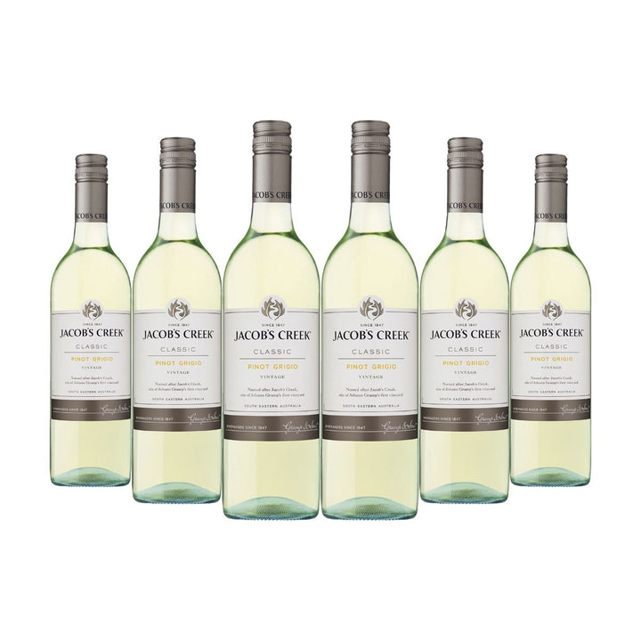 Buy Jacob's Creek Jacob's Creek Pinot Grigio (750ml) Case of 6 at Secret Bottle
