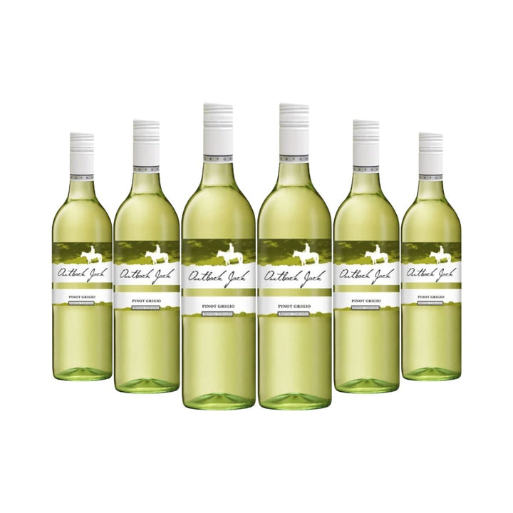 Buy Outback Jack Outback Jack Pinot Grigio (750ml) Case of 6 at Secret Bottle