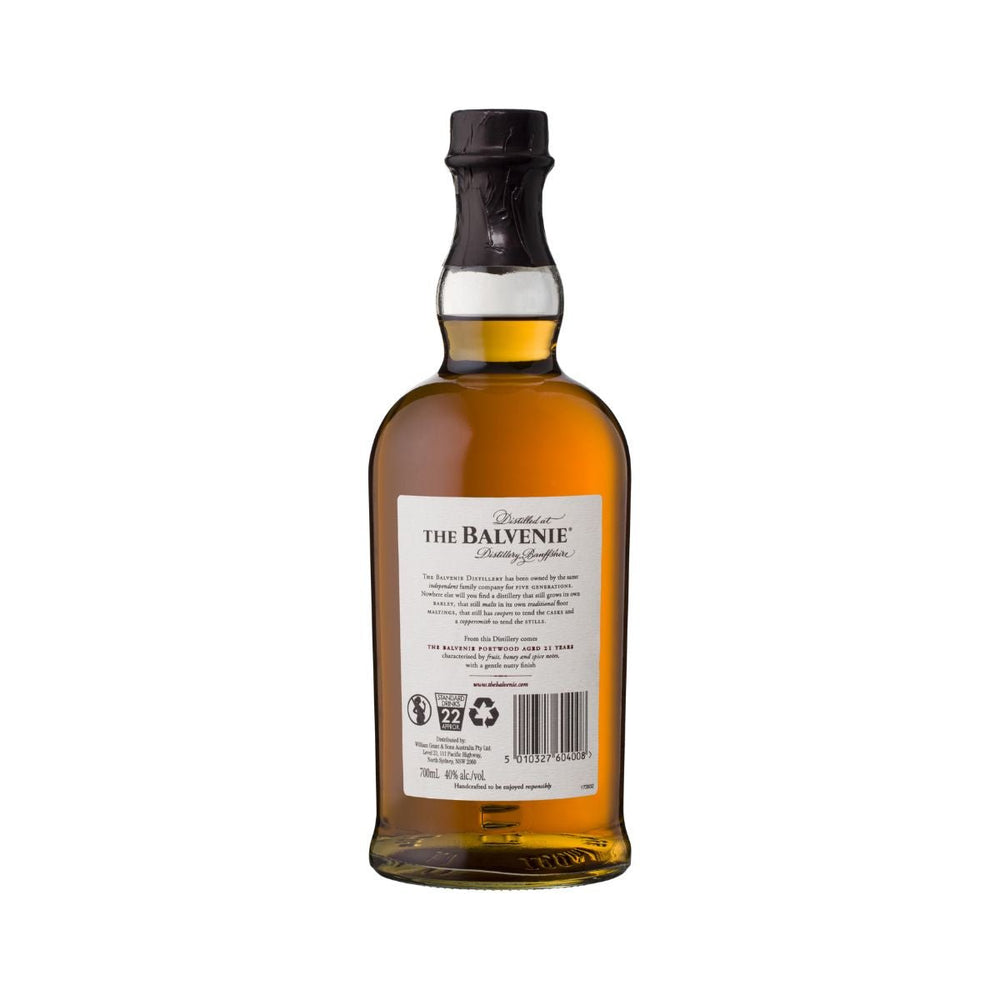 Buy The Balvenie The Balvenie 21 Year Old Portwood Single Malt Scotch Whisky (700mL) at Secret Bottle