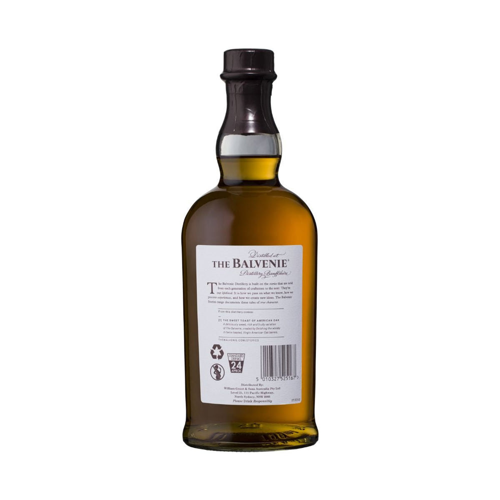 Buy The Balvenie The Balvenie Stories 12YO American Oak Single Malt Scotch Whisky (700mL) at Secret Bottle