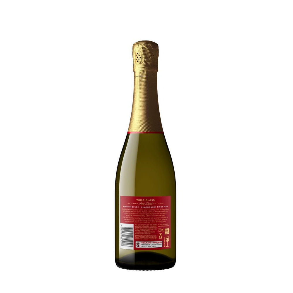 Buy Wolf Blass Wolf Blass Red Label Chardonnay Pinot Noir (750mL) at Secret Bottle