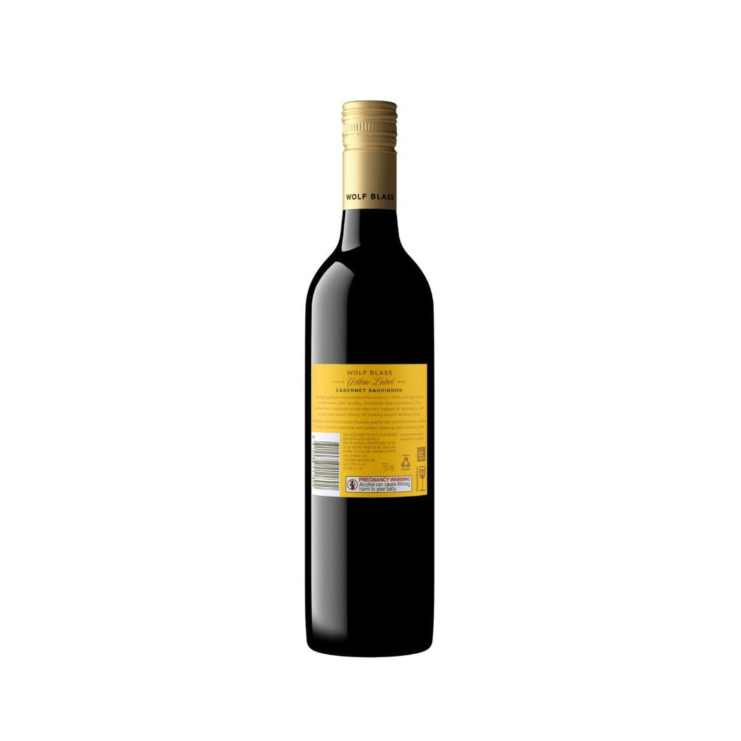 Buy Wolf Blass Wolf Blass Yellow Label Cabernet Sauvignon 750ml (Case of 6) at Secret Bottle