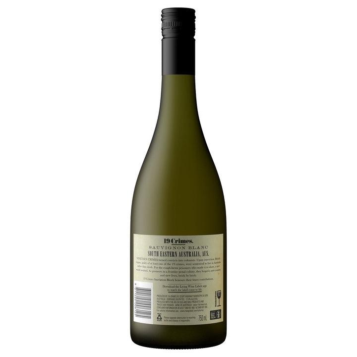 Buy 19 Crimes 19 Crimes Sauvignon Block (750mL) at Secret Bottle