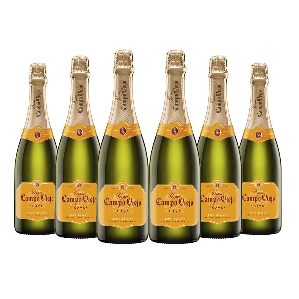 Buy Campo Viejo Campo Viejo Cava Brut Reserva 750mL (case of 6) at Secret Bottle