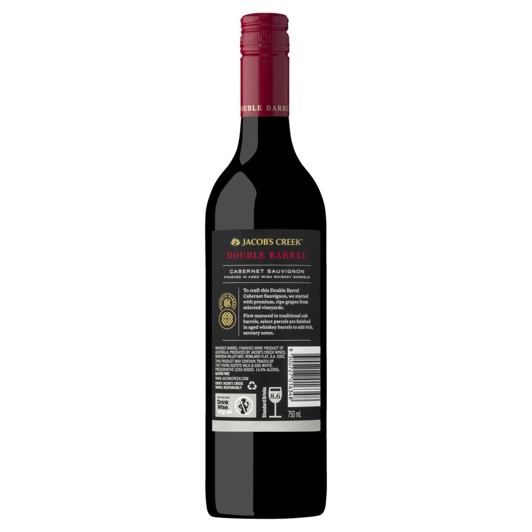 Buy Jacob's Creek Jacob's Creek Double Barrel Cabernet Sauvignon 750mL (case of 6) at Secret Bottle