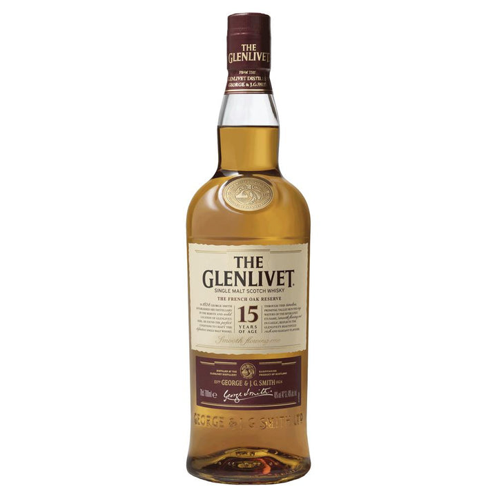 Buy The Glenlivet The Glenlivet 15yo French Oak Single Malt Scotch Whisky (700mL) at Secret Bottle